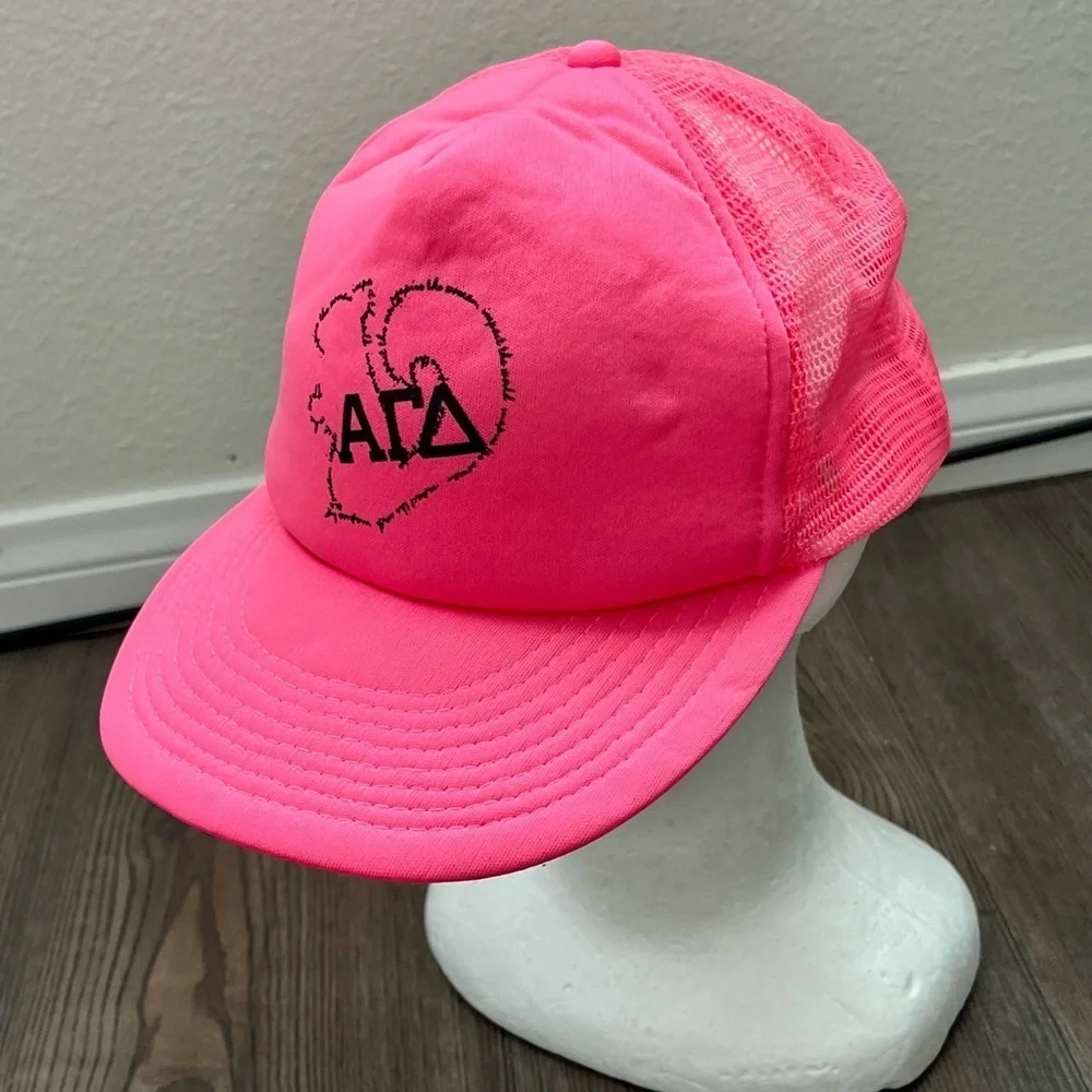 Pink Heart Logo Trucker Hat